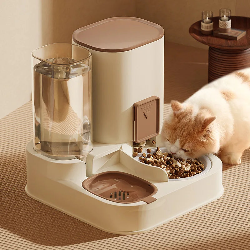 Automatic Pet Feeder with Water Dispenser