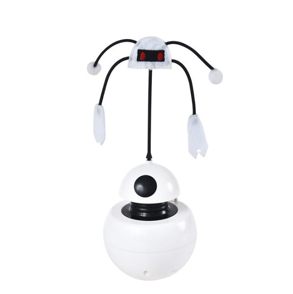 3-in-1 Multifunctional Robot Tumbler – 360° Automatic Rotating Cat Toy