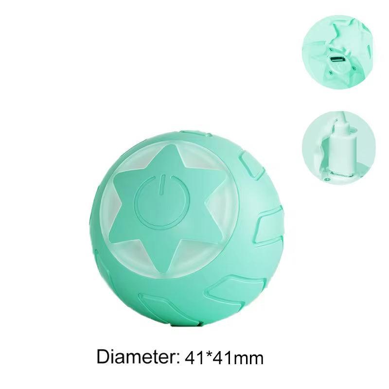 Smart Dog Toy Ball Electronic Interactive Dog Toy Moving Ball Automatic Jump Roll Ball for Puppy Birthday Gift Cat Dog Product