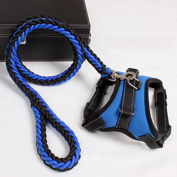 Saddle Chest Strap Dog Leash