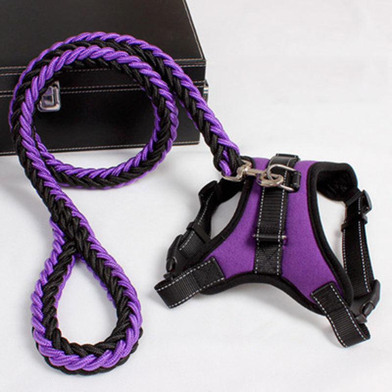 Saddle Chest Strap Dog Leash