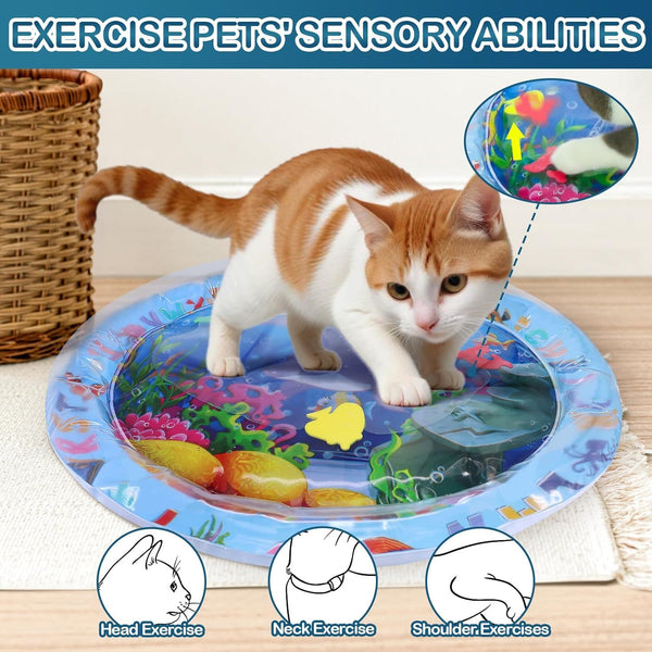 Interactive Water Sensory Playmat for Cats & Dogs (New Release)