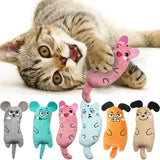 Cat Pet Plush Embroidered Mint Toys