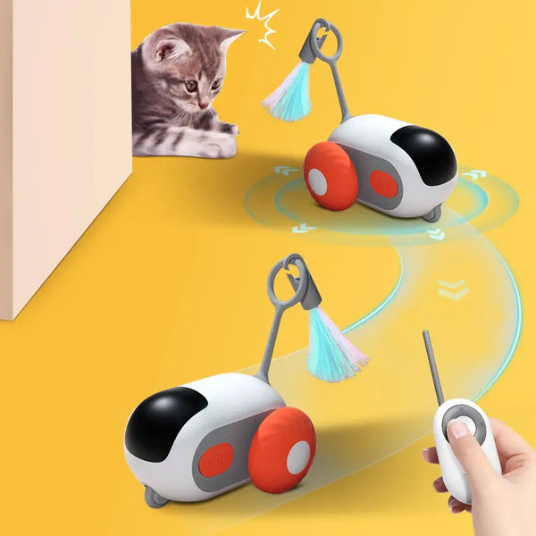 Remote Control Interactive Cat Toy Car