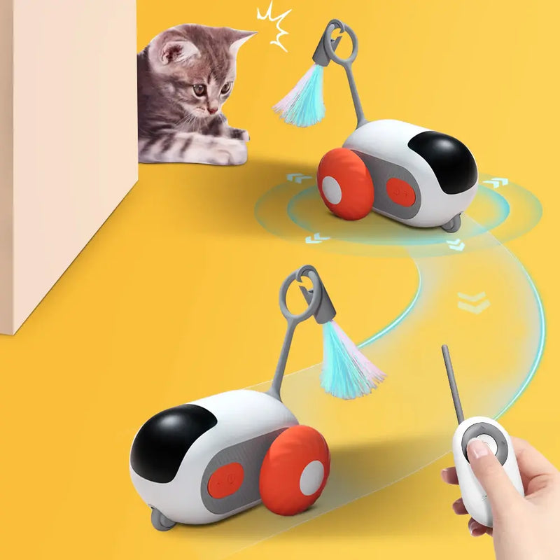 Remote Control Interactive Cat Toy Car