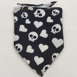 Spooky Paws Halloween Dog Bandanas – Washable Triangle Pet Scarfs