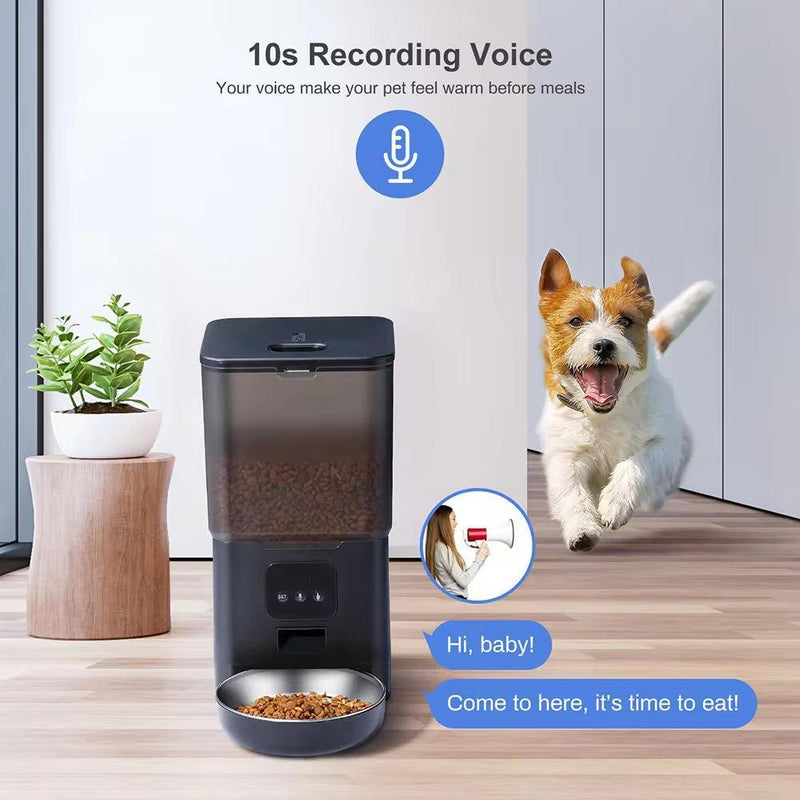 6L Smart WIFI Automatic Pet Feeder APP Control Cat Food Dispenser Automatic Dog Feeder Pet Timing Voice Dog Products