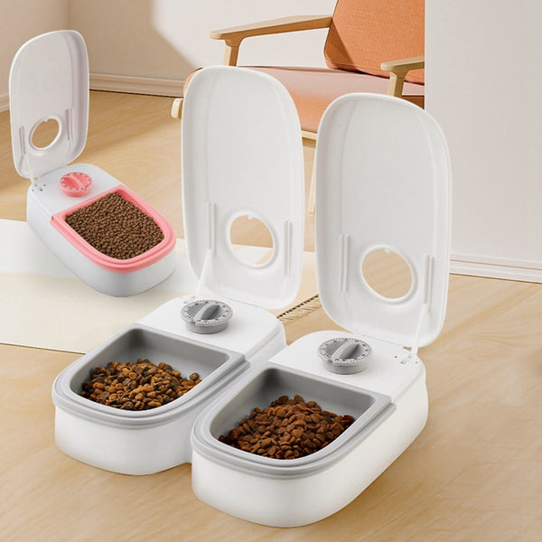 Automatic Pet Feeder & Water Dispenser – Smart Gravity Food Feeder for Cats & Dogs