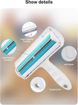 Lint Roller & Hair Removal Device for Clothes and Furniture