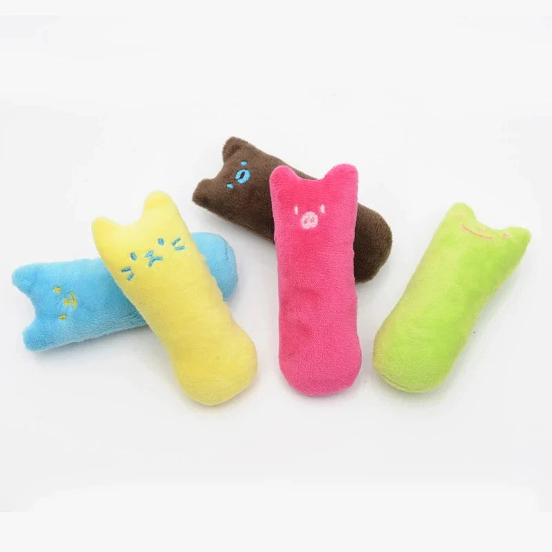 Rustle Sound Catnip Toy – Plush Thumb Pillow for Cats & Kittens