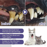 Pet Oral Repair Gel – Natural Teeth Cleaning & Breath Freshener for Dogs & Cats