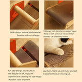 Petree Cat Scratcher Tower Home Furniture Cat Toys Tree Pets Sisal Post Climbing Frame Toy Cat Scratching Board Corrugated Paper