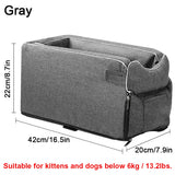 Portable Pet Car Seat – Travel Safety Bed & Carrier for Dogs & Cats