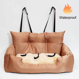 Travel Bolster Safety Large Dog Car Seat Bed for Cat Luxury Dog Beds Pet Backseat Cover Pet Beds Pet Seat Designer Dog Products