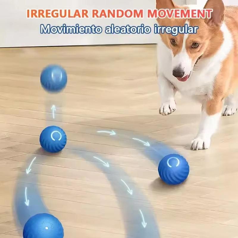 Smart Dog Toy Ball Electronic Interactive Dog Toy Moving Ball Automatic Jump Roll Ball for Puppy Birthday Gift Cat Dog Product