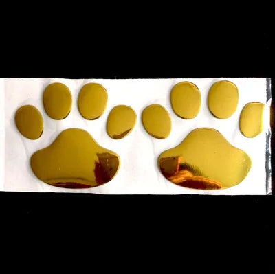 Whimsical Pet Paw Prints – Dog, Cat & Bear Footprint Stickers