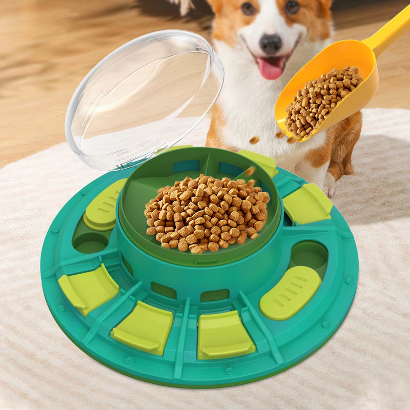 BrainBoost IQ Slow Feeder Toy for Dogs & Cats