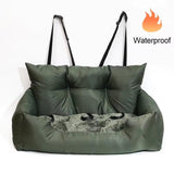 Travel Bolster Safety Large Dog Car Seat Bed for Cat Luxury Dog Beds Pet Backseat Cover Pet Beds Pet Seat Designer Dog Products