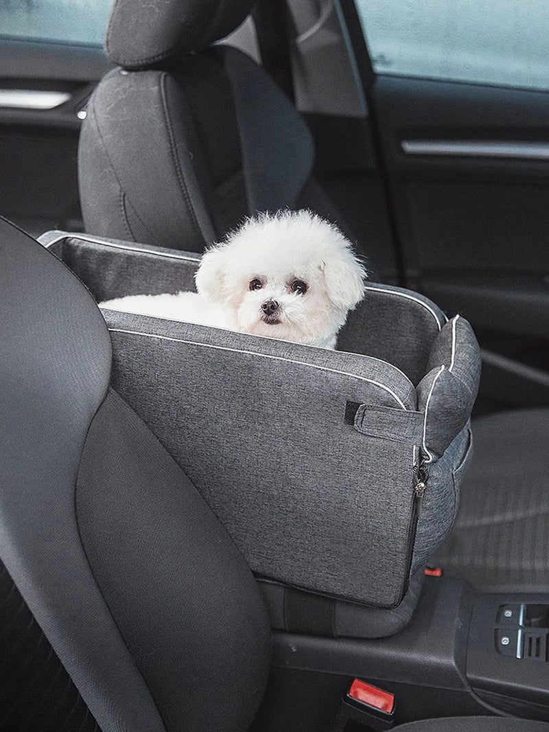 Portable Pet Car Seat – Travel Safety Bed & Carrier for Dogs & Cats