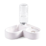 Automatic 2-in-1 Pet Feeder with Water Fountain – Convenient, No-Electricity Feeding Solution