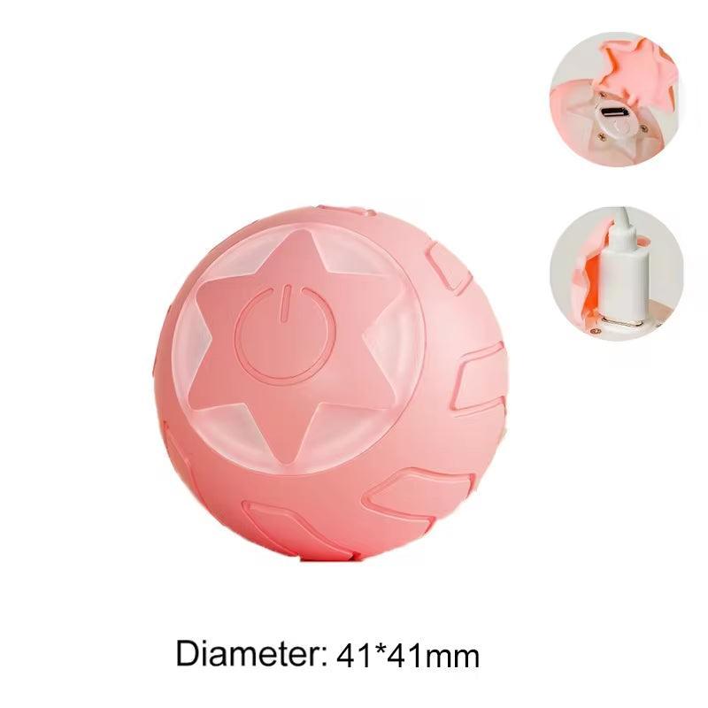 Smart Dog Toy Ball Electronic Interactive Dog Toy Moving Ball Automatic Jump Roll Ball for Puppy Birthday Gift Cat Dog Product