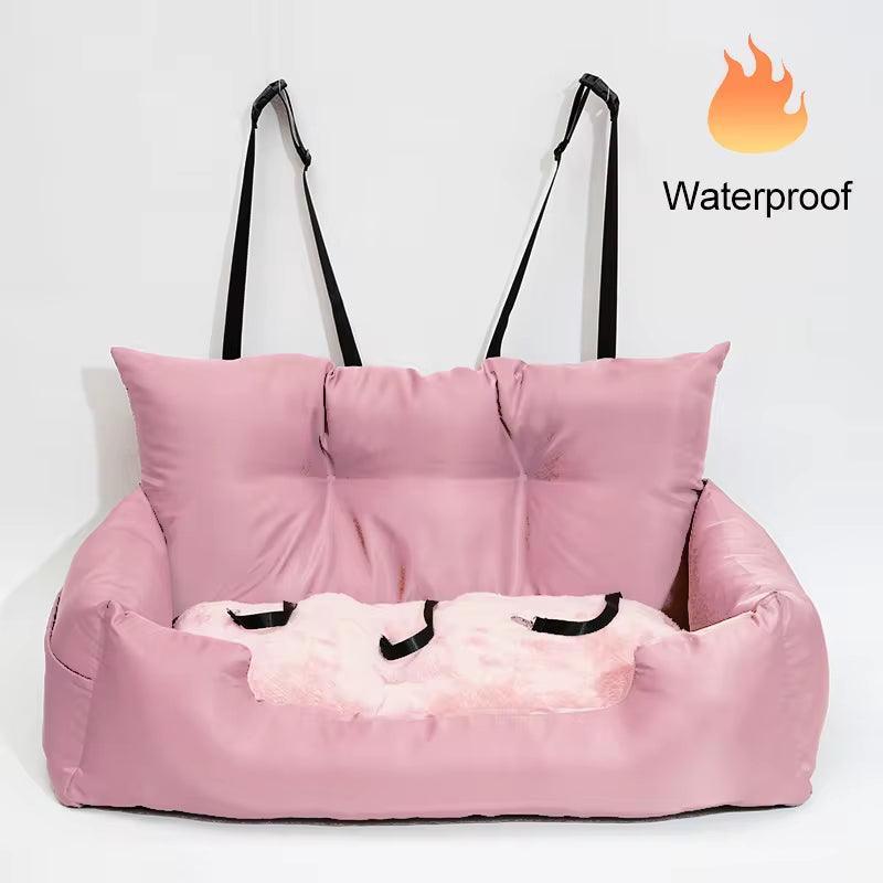 Travel Bolster Safety Large Dog Car Seat Bed for Cat Luxury Dog Beds Pet Backseat Cover Pet Beds Pet Seat Designer Dog Products