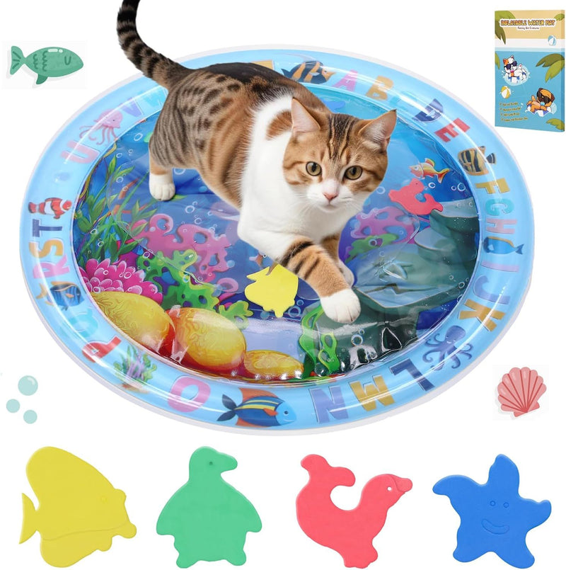 Alfombra de juego interactiva con agua y sensores para gatos y perros (nuevo lanzamiento)