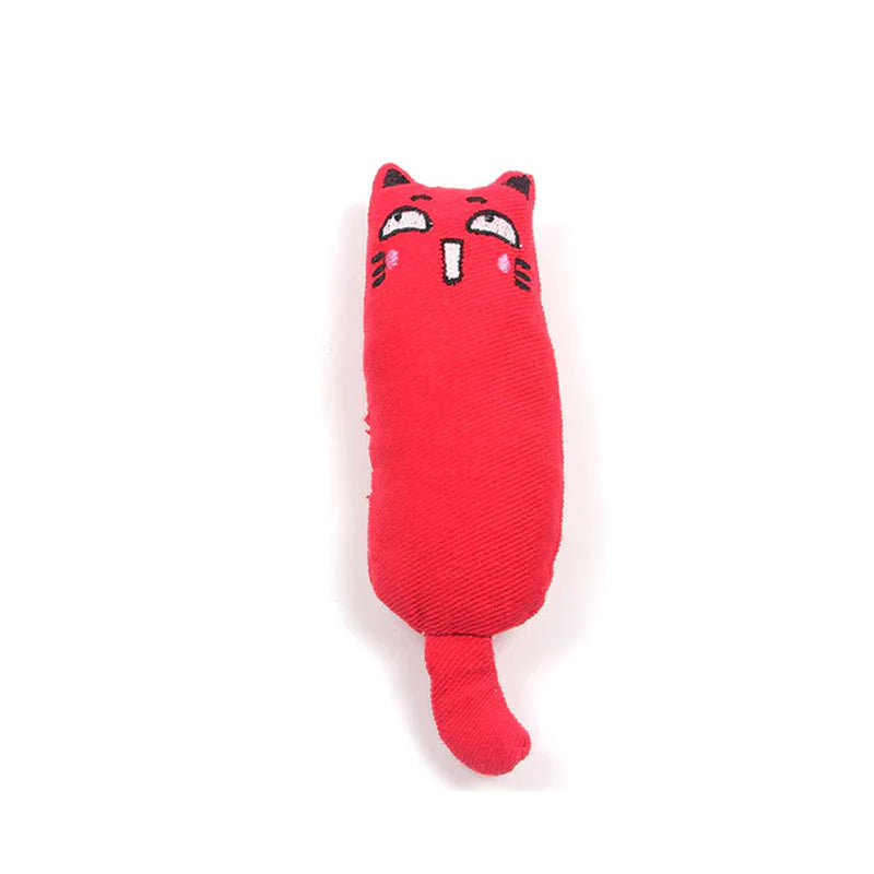 Rustle Sound Catnip Toy – Plush Thumb Pillow for Cats & Kittens