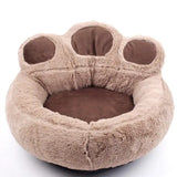 Paw-Shaped Washable Sleeping Dog Bed