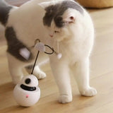 3-in-1 Multifunctional Robot Tumbler – 360° Automatic Rotating Cat Toy