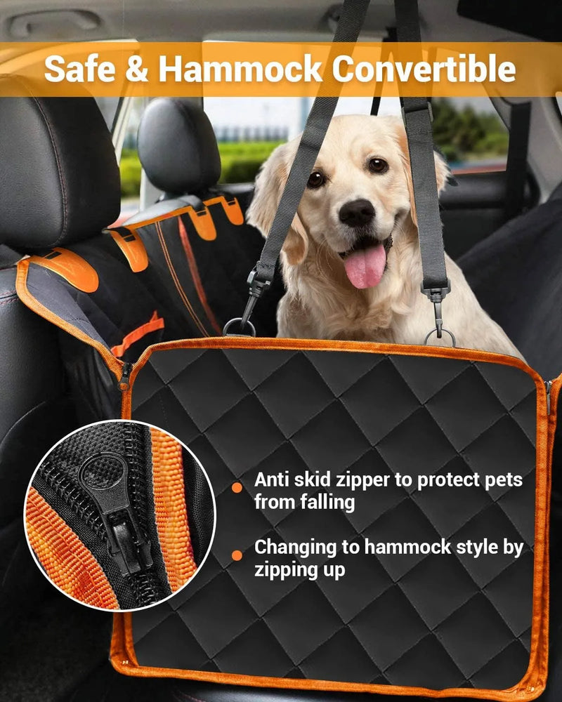 4-in-1 Convertible Dog Car Seat Cover